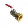 Vanne 1/4 tour Laiton DN25 GIROPONS R-PONS