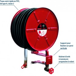 EUR5 HP RIA type P Haute Pression pivotant Ø 33/12 lg 30 m HUGJET