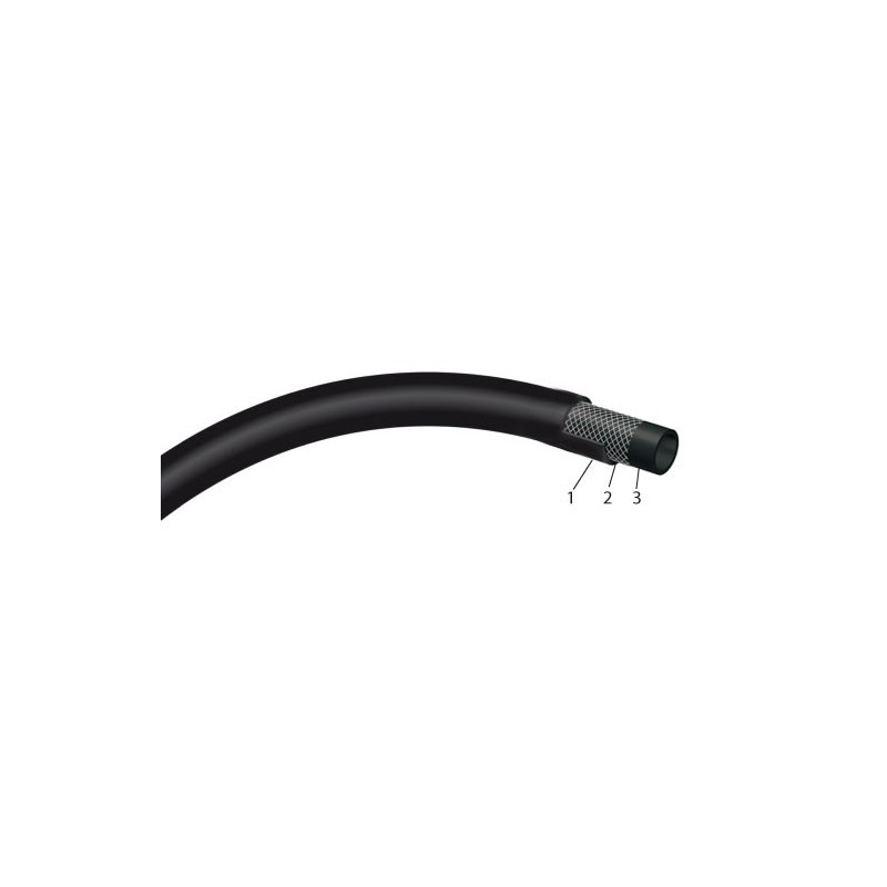 SR 694 Tuyau semi-rigide coudé pour RIA PIA inox (sauf EUR9)