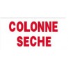 PLAQUE DE SIGNALISATION Colonne sèche